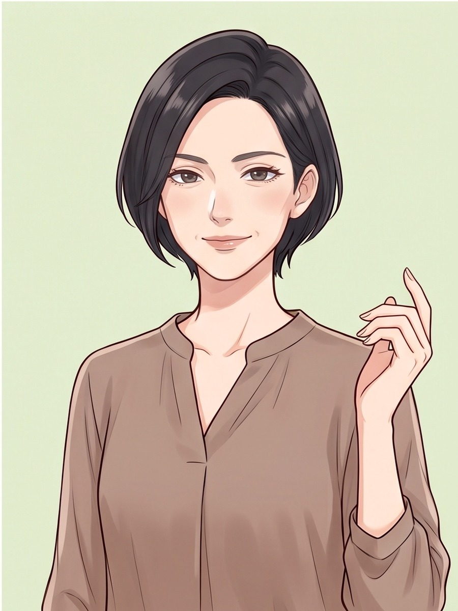 セラピスト かおる のイメージイラスト